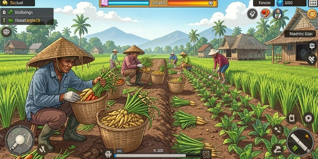 Screenshot memperlihatkan level menantang yang baru.