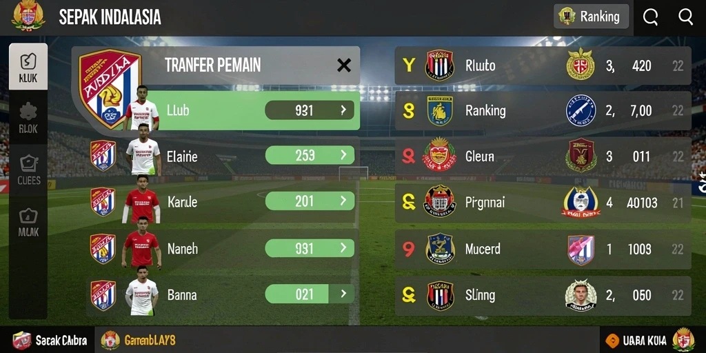 Screen shot memperlihatkan pengguna sedang meraih kemenangan besar.