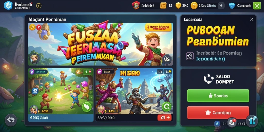 Screenshot memperlihatkan komunitas aktif dalam bermain.