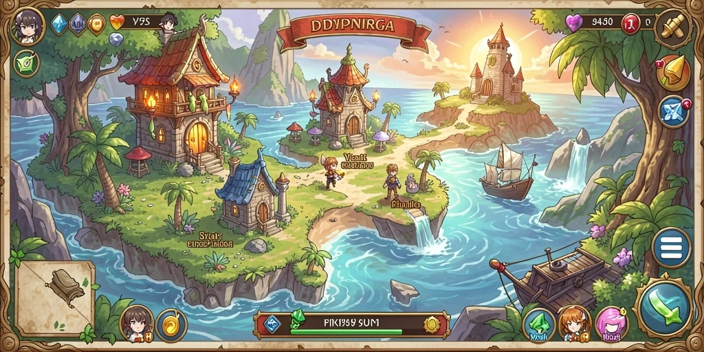 Fitur multiplayer untuk bermain bersama teman atau pemain lain.
