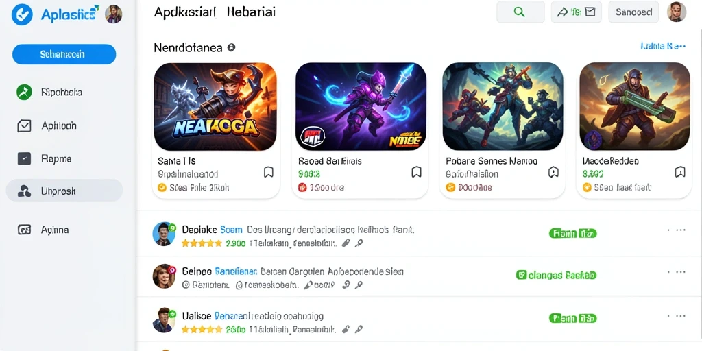 Screenshot menunjukkan interaksi seru antara pemain.