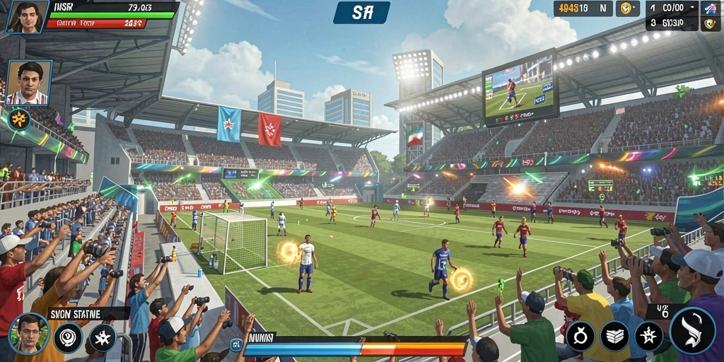 Fitur multiplayer untuk bermain bersama teman.