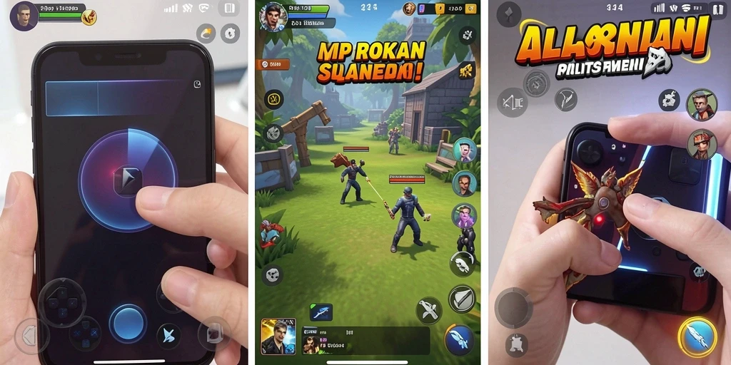 Screenshot dari level terbaru yang menantang.