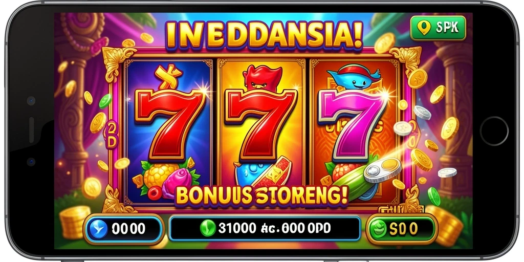 Screenshot memperlihatkan fitur bonus yang menggiurkan.
