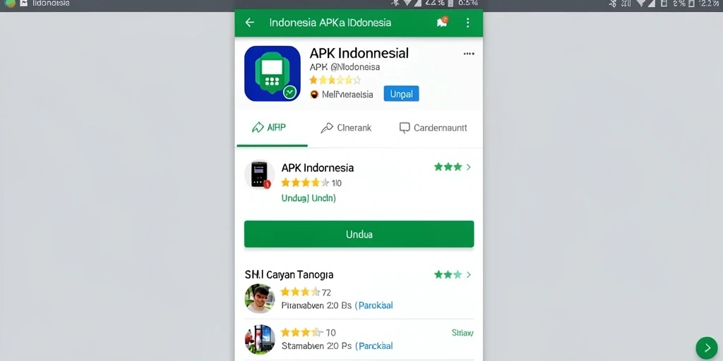 Tampilan antarmuka pengguna yang mudah dinavigasi.